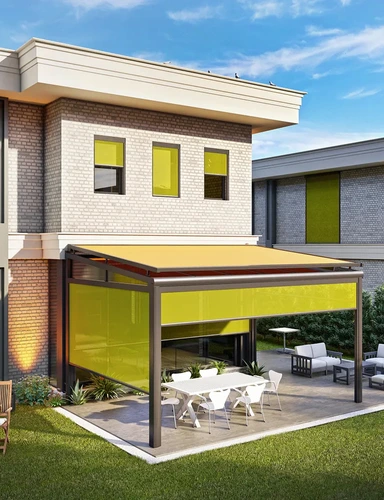 Motorized Recratable Screen